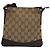 Borsa a Spalla in Tela GG GUCCI Beige Marrone oro 147671 Auth nb252 D'oro - vista 2