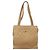 CHANEL Borsa a Spalla Matelassé in Pelle di Pecora Beige Oro CC Auth bs23120 D'oro - vista 13