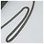 Borsa a spalla in pelle Jimmy Choo Chain Silver Auth sw147 Argento - vista 7