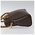 Céline Sac à main en toile Macadam CELINE en cuir PVC marron Auth EC224 - vue 4