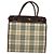 Borsa a mano Burberry Nova Check in tela 2 vie beige Auth sw128 - vista 13