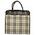 Borsa a mano Burberry Nova Check in tela 2 vie beige Auth sw128 - vista 2