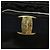 Borsa a spalla Vala Salvatore Ferragamo in pelle verniciata nera e oro Auth bs23082 Nero D'oro - vista 19