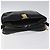 Borsa a spalla Vala Salvatore Ferragamo in pelle verniciata nera e oro Auth bs23082 Nero D'oro - vista 6