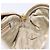 Pochette Prada in tela grigia e dorata Auth ac3649 Marrone D'oro - vista 18