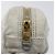 Pochette Prada in tela grigia e dorata Auth ac3649 Marrone D'oro - vista 8