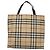 BURBERRY Nova Check Handtasche aus PVC Beige Silber Authentisch bs23486 - Ansicht 13
