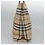 BURBERRY Nova Check Handtasche aus PVC Beige Silber Authentisch bs23486 - Ansicht 4