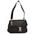 Salvatore Ferragamo Shoulder Bag Leather Brown Silver Auth bs23091 Silvery