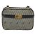Borsa a spalla in tela a nido d'ape Christian Dior oro navy Auth EC396 D'oro Blu navy - vista 13