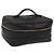 CHANEL Bicolore Vanity Hand Bag Caviar Skin Black CC Auth yb789