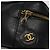 CHANEL Bicolore Vanity Hand Bag Caviar Skin Black CC Auth yb789 - view 9