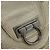 Borsa Tote Gancini in pelle argento oro Auth JB034 di Salvatore Ferragamo - vista 17