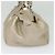 Borsa Tote Gancini in pelle argento oro Auth JB034 di Salvatore Ferragamo - vista 3
