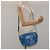 LOUIS VUITTON Borsa a Spalla Epi June Feuille Blu M52155 LV Auth EC084 - vista 24