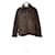 Autre Marque Vintage Kansai Yamamoto Leather Fur Jacket 40/L Unisex Brown  ref.2109527