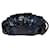 Borsa Galaxy Grande in Python Blu e Pelle Nera Gucci Nero Blu scuro - vista 4