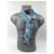 Sciarpa Burberry in seta multicolore  - vista 9