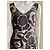 Escada Seidenbleistiftkleid schwarz und metallisch floral - Ansicht 2
