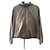 Fendi Windbreaker Logo Polyamid Beige Anthrazitgrau Bronze