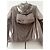 Fendi Windbreaker Logo Polyamid Beige Anthrazitgrau Bronze - Ansicht 10