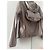 Fendi Windbreaker Logo Polyamid Beige Anthrazitgrau Bronze - Ansicht 12