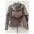 Fendi Windbreaker Logo Polyamid Beige Anthrazitgrau Bronze - Ansicht 9