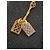 Twist Bracciale LV Nanogram Louis Vuitton in metallo dorato D'oro - vista 14