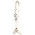 Twist Bracciale LV Nanogram Louis Vuitton in metallo dorato D'oro - vista 3