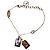 Twist Bracciale Louis Vuitton Nanogram bicolore in metallo dorato D'oro