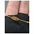 Twist Bracciale Louis Vuitton Nanogram bicolore in metallo dorato D'oro - vista 16
