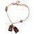 Twist Bracciale Louis Vuitton Nanogram bicolore in metallo dorato D'oro - vista 2