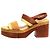 Robert Clergerie Sandales à talons compensés en daim marron - taille EU 40