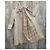 Abrigo impermeable Burberry en gabardina beige - vista 4