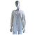Camicia a righe Twin Set in misto lino bianca Bianco
