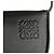 LOEWE Mini Pouch Anagram in pelle di vitello morbida nera con tacco - vista 8