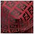 Fendi Rote Medium Zucchino Canvas Roll Tote Bordeaux - Ansicht 7