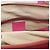 Borsa a mano Gucci in pelle verniciata rosa - vista 6