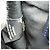 Fendi Flach Baguette Medium Schultertasche Marineblau - Ansicht 16