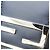 Fendi Flach Baguette Medium Schultertasche Marineblau - Ansicht 9