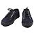 Sneakers Chanel in Canvas Ricamato Blu Navy e Nero - vista 2