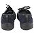 Sneakers Chanel in Canvas Ricamato Blu Navy e Nero - vista 4