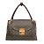 Borsa a spalla Louis Vuitton Monogram Olympe M40579 per donne Bordò Monogramma
