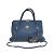 Borsa a mano in pelle di vitello grana marina Chanel Wild Stitch Blu navy - vista 2