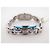 Céline NUOVO OROLOGIO CELINE MACADAM TRIOMPHE 35 MM QUARZO CLASSICO ACCIAIO PALLADIO - vista 5