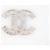 NEUE CHANEL CC LOGO STRASS BROSCHE 2023 SILBERMETALL BROSCHE - Ansicht 2