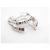 NEUE CHANEL CC LOGO STRASS BROSCHE 2023 SILBERMETALL BROSCHE - Ansicht 4