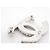 NEUE CHANEL CC LOGO STRASS BROSCHE 2023 SILBERMETALL BROSCHE - Ansicht 5