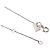 NUOVO COLLIER VANRYCKE MEDELLIN 5 DIAMANTI CM6B1-01 IN ORO BIANCO Argento - vista 3