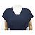 NUOVO ABITO CHANEL LOGO CC P53431 M 40 IN SETA NERA E BLU Nero - vista 2
